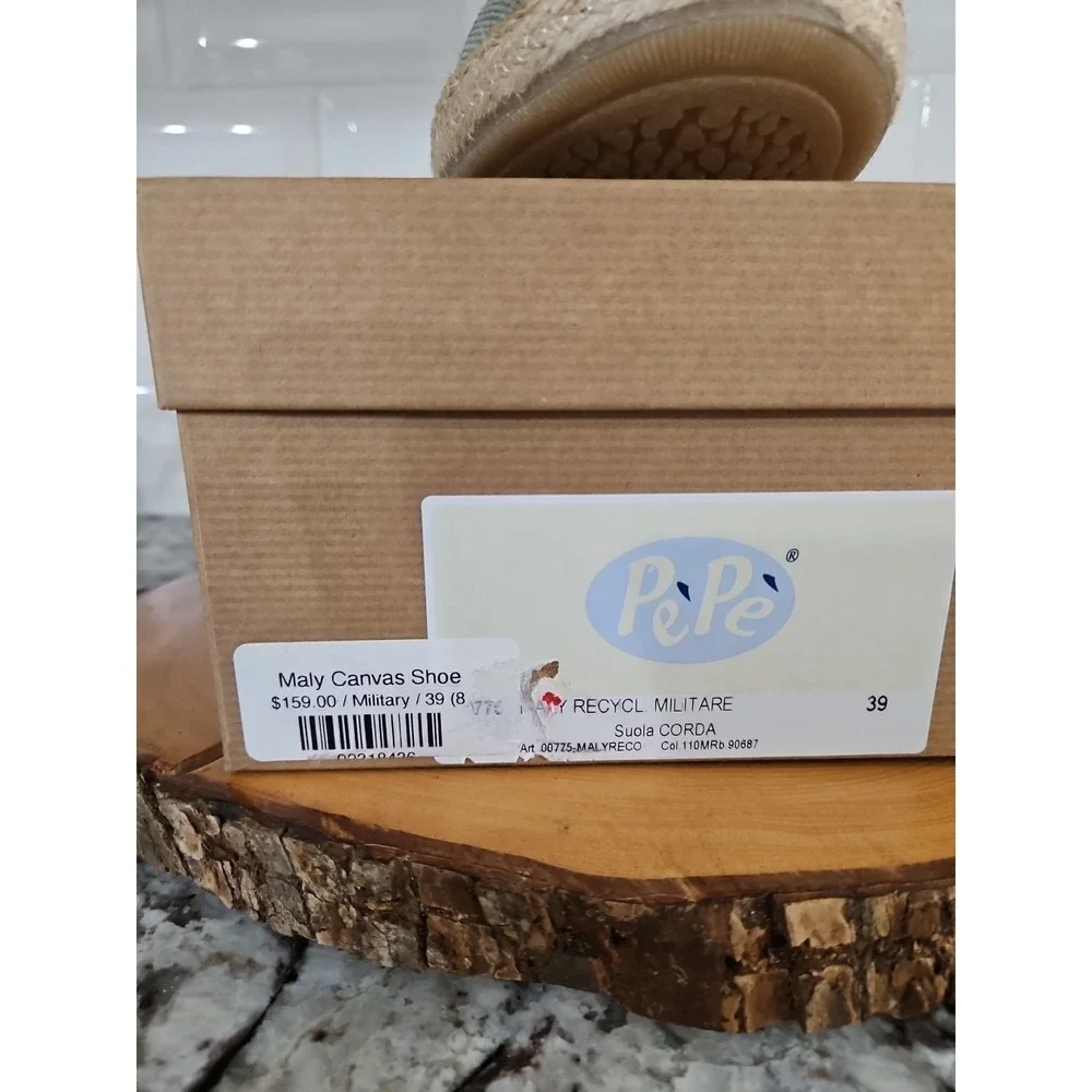 New! Don Pepe Woven Maly Canvas Youth Shoe Size 39 US 8‎